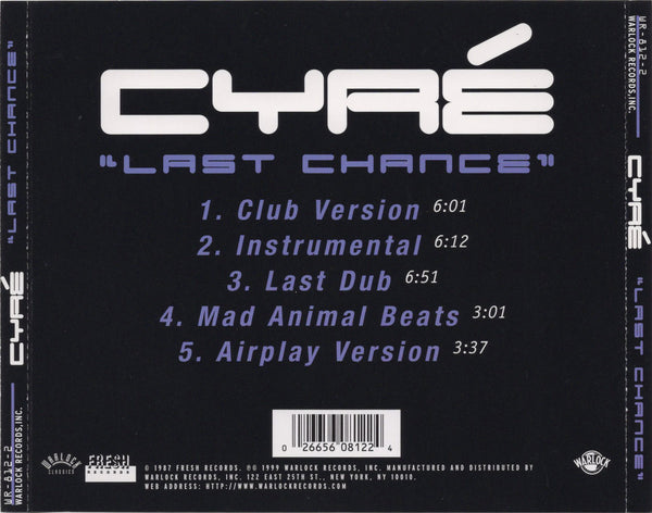 Cyré - Last Chance [CD Single]