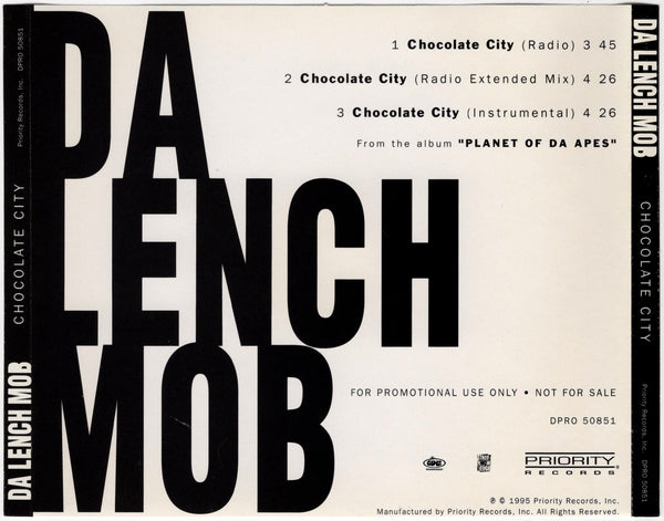 Da Lench Mob - Chocolate City [CD Single]