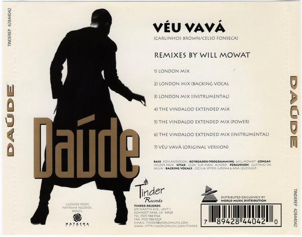 Daúde ‎- Véu Vava [CD Single]