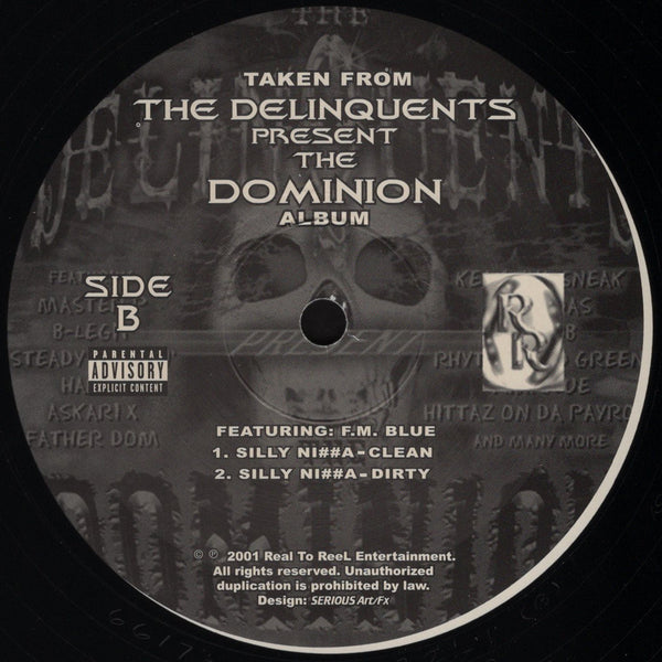 The Delinquents - Like What / Silly Ni##a [12" Single]
