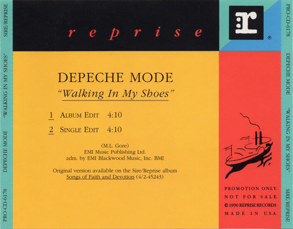 Depeche Mode - Walking In My Shoes [CD Single]