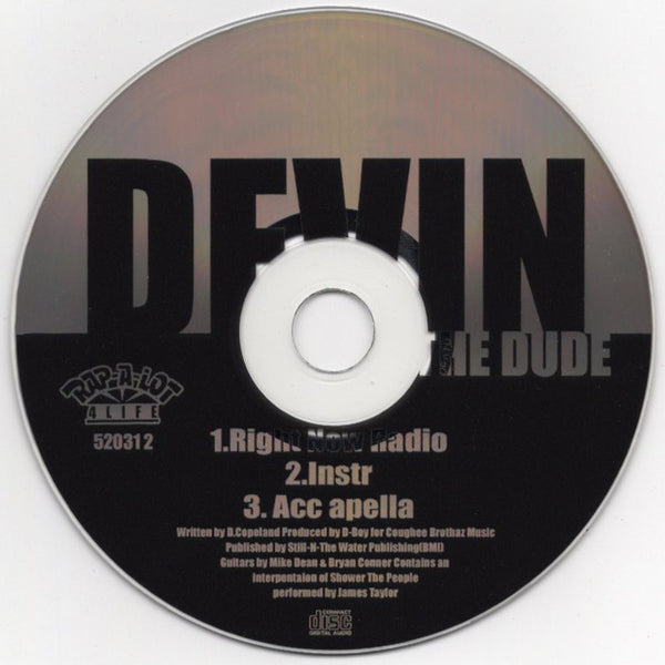 Devin The Dude - Right Now [CD Single]
