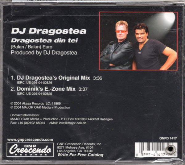 DJ Dragostea - Dragostea Din Tei [CD Single]