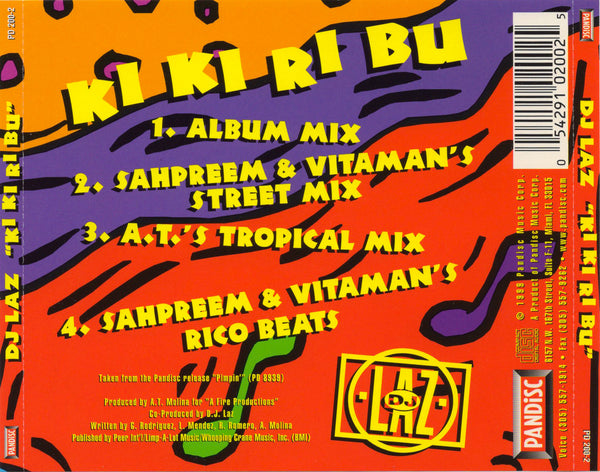 DJ Laz - Ki Ki Ri Bu [CD Single]