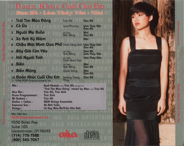 Don Ho, Nini, Lam Thuy Van - Doan Khuc Cuoi Cho Em [CD Album]
