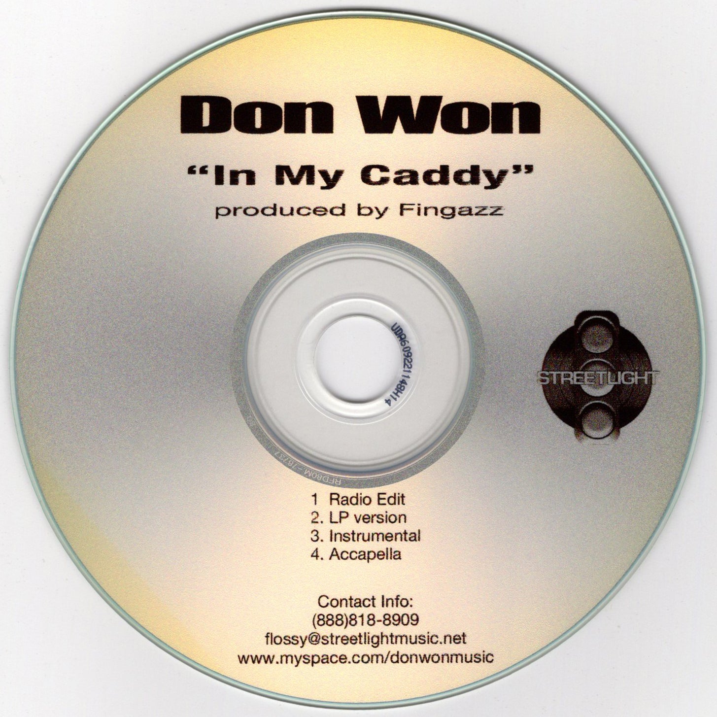 Don Won - In My Caddy [CD Single]