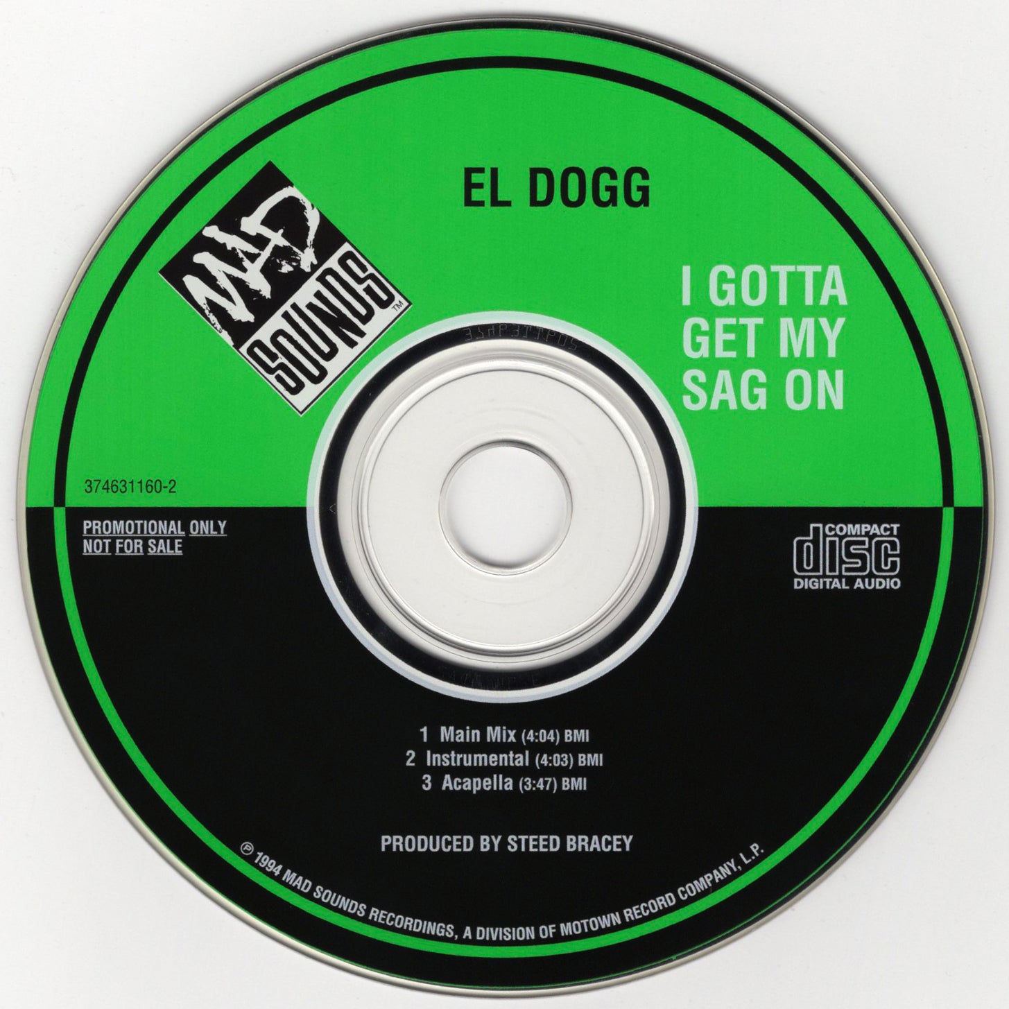 El Dogg - I Gotta Get My Sag On [CD Single]