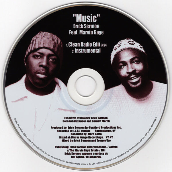 Erick Sermon & Marvin Gaye - Music [CD Single]