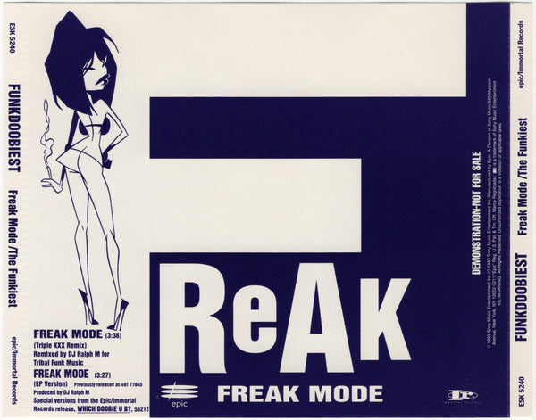 Funkdoobiest - Freak Mode / The Funkiest [CD Single]