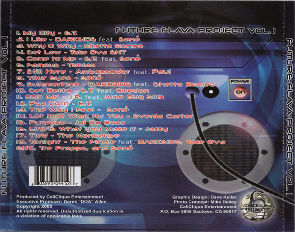 Future Flava Project Vol. 1 [CD Album]