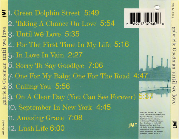 Gabrielle Goodman - Until We Love [CD Album]