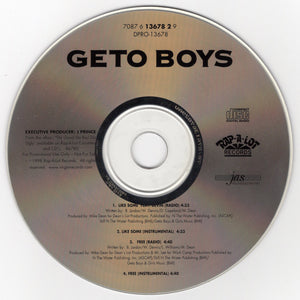 Geto Boys - Like Some / Free [CD Single]