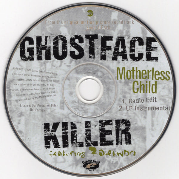 Ghostface Killah - Motherless Child [CD Single]