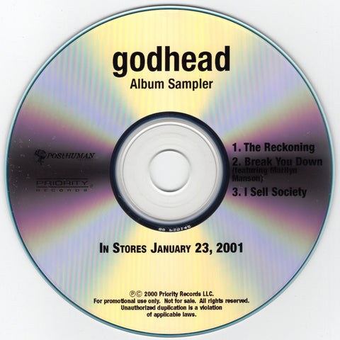 Godhead - Album Sampler [CD Single]
