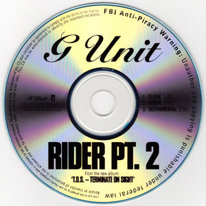 G-Unit - Rider Pt. 2 [CD Single]