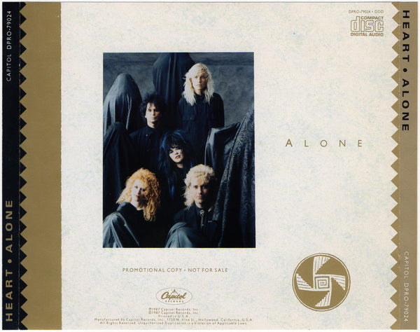 Heart - Alone [CD Single]