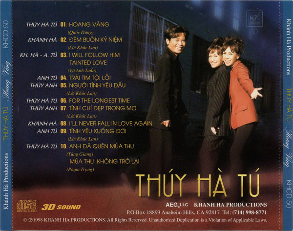 Thúy Hà Từ - Hoang Vắng  [CD Album]