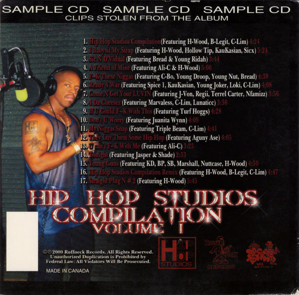 H-Wood - Hip Hop Studios Compilation Volume 1 [CD Sampler]