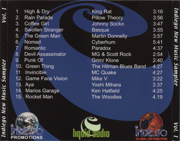 Indiego New Music Sampler Vol. 1 [CD Promo]
