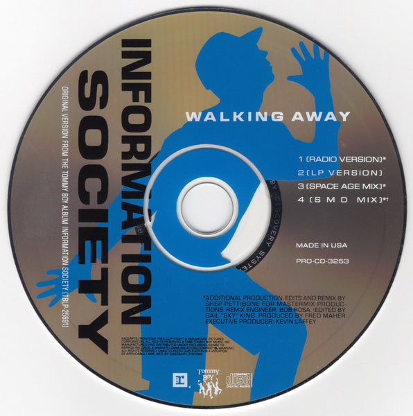 Information Society - Walking Away Remixes [CD Single]