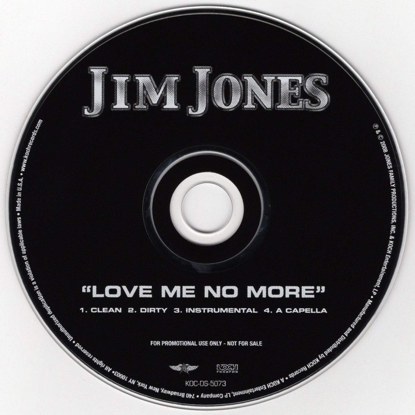 Jim Jones - Love Me No More [CD Single]