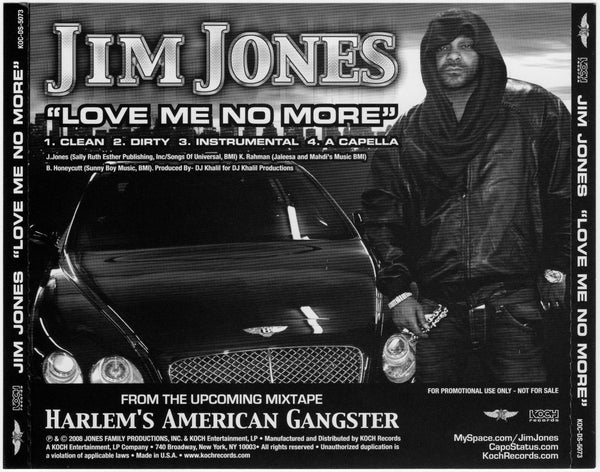 Jim Jones - Love Me No More [CD Single]