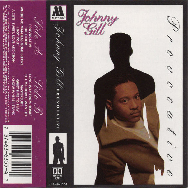 Johnny Gill - Provocative [Cassette Album]