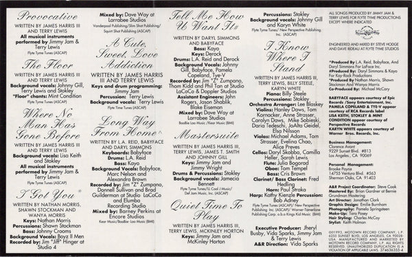 Johnny Gill - Provocative [Cassette Album]