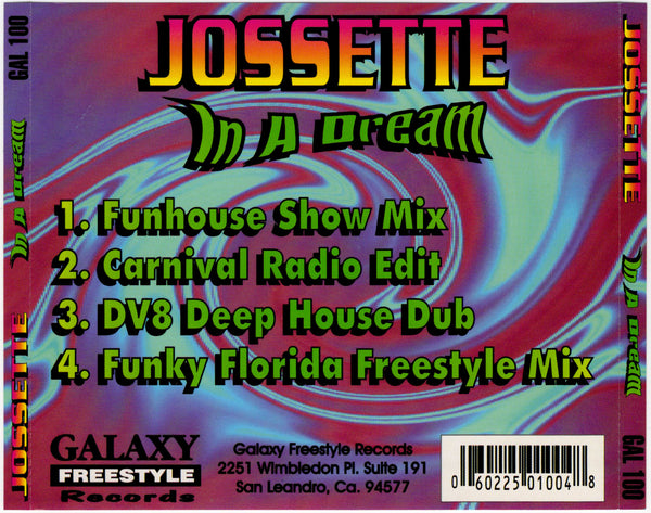 Jossette - In A Dream [CD Single]