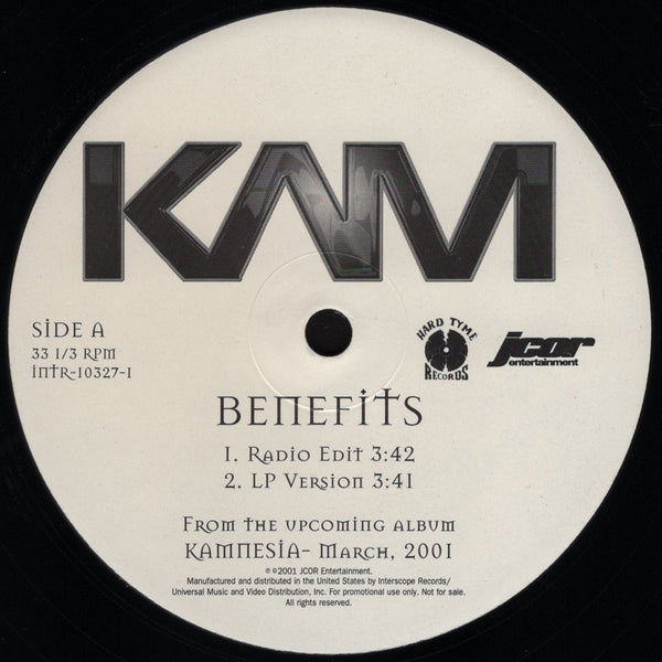 Kam - Benefits [12" Single]