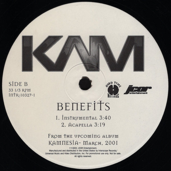 Kam - Benefits [12" Single]
