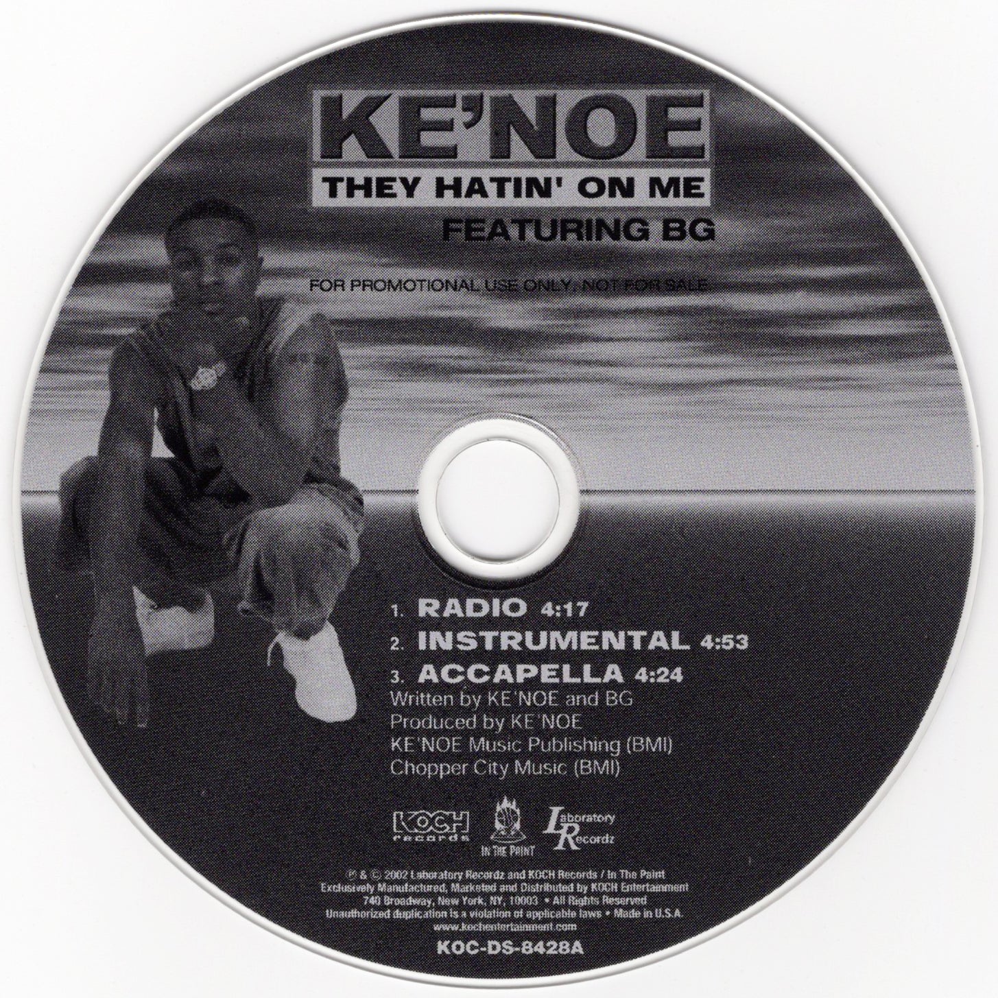 Ke'noe - They Hatin' On Me [CD Single]