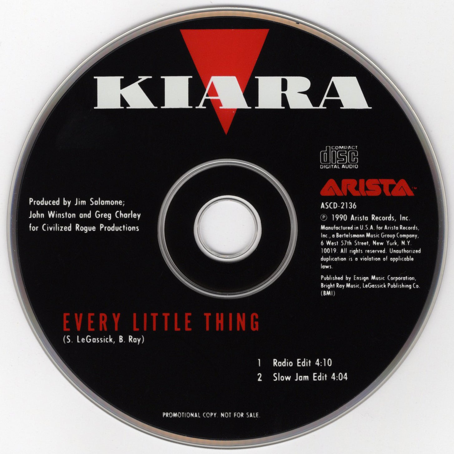 Kiara - Every Little Thing [CD Single]