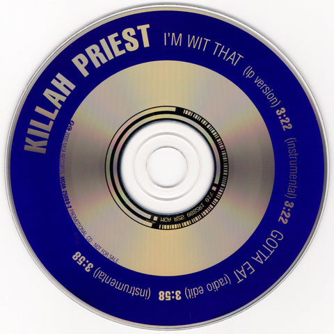 Killah Priest - I'm Wit It / Gotta Eat [CD Single]