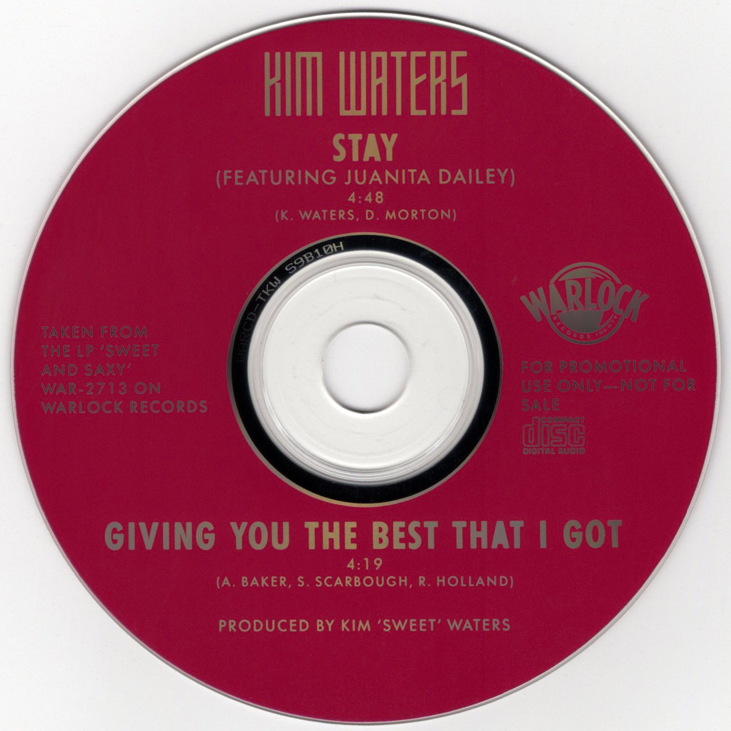 Kim Waters & Juanita Dailey - Stay [CD Single]