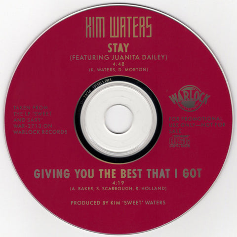 Kim Waters & Juanita Dailey - Stay [CD Single]