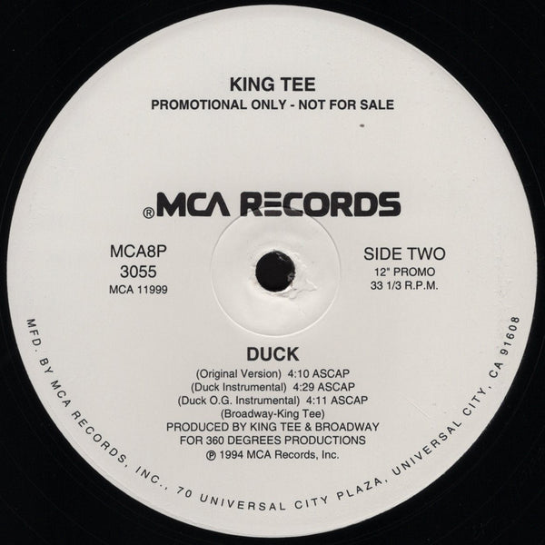 King Tee - Dippin' / Duck [12" Single]