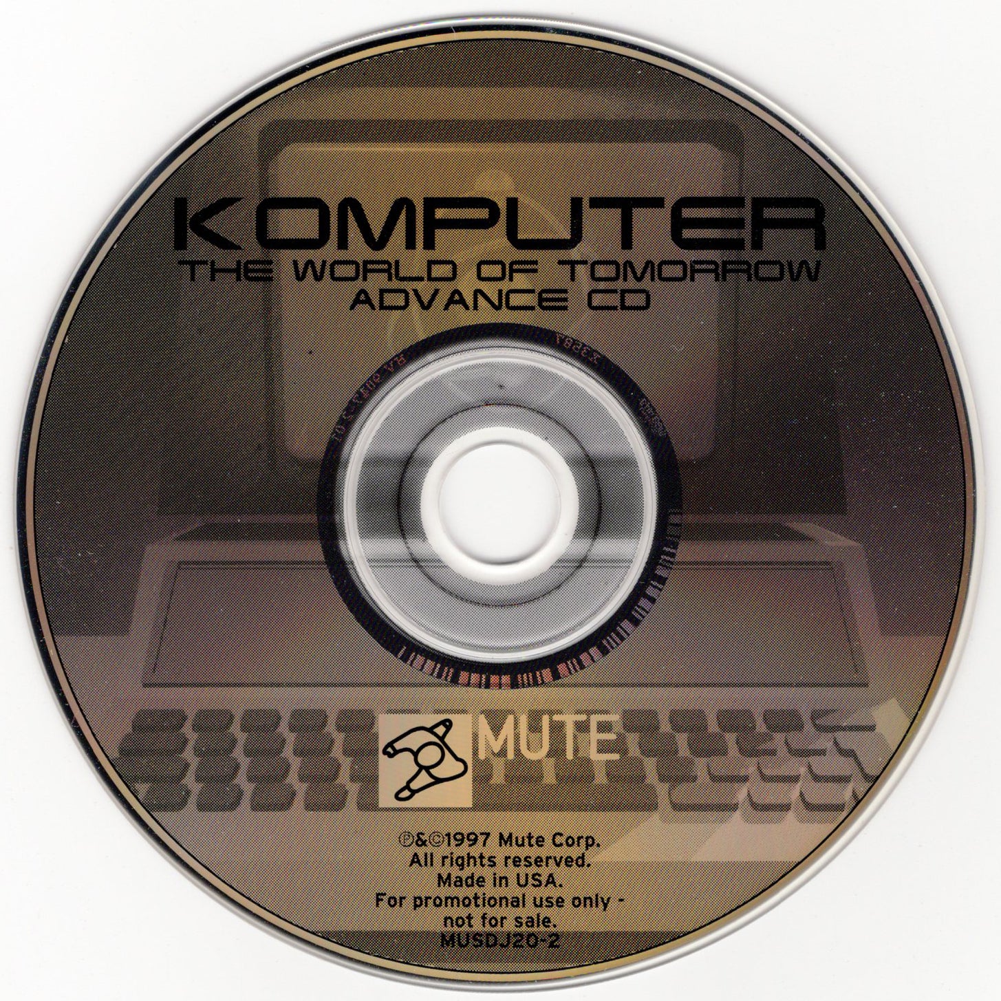 Komputer - The World Of Tomorrow (Advance Album) [CD Promo]