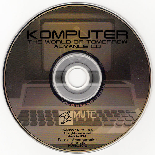 Komputer - The World Of Tomorrow (Advance Album) [CD Promo]