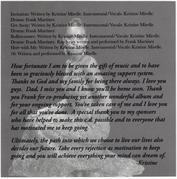 Kristine Mirelle - Invitation [CD Album]