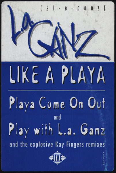 L.A. Ganz - Like A Playa [12" Single]