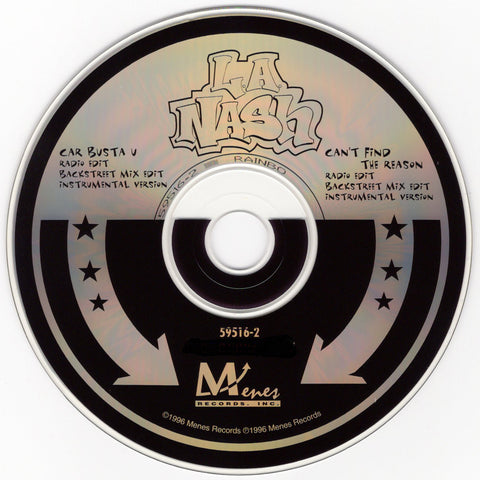 L.A. Nash - Car Busta U / Can't Find A Reason [CD Single]