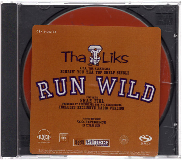 Tha Alkaholiks aka Tha Liks - Run Wild [CD Single]
