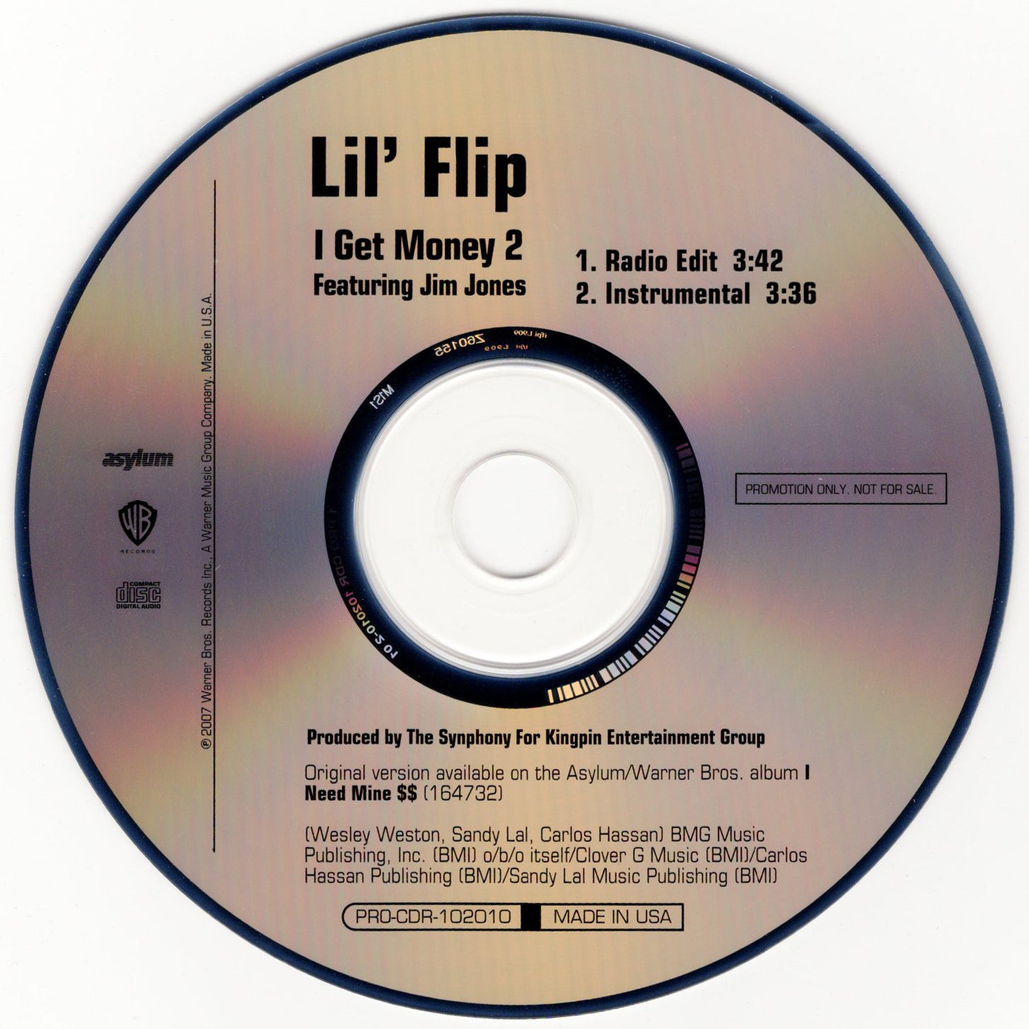 Lil' Flip - I Get Money 2 [CD Single]