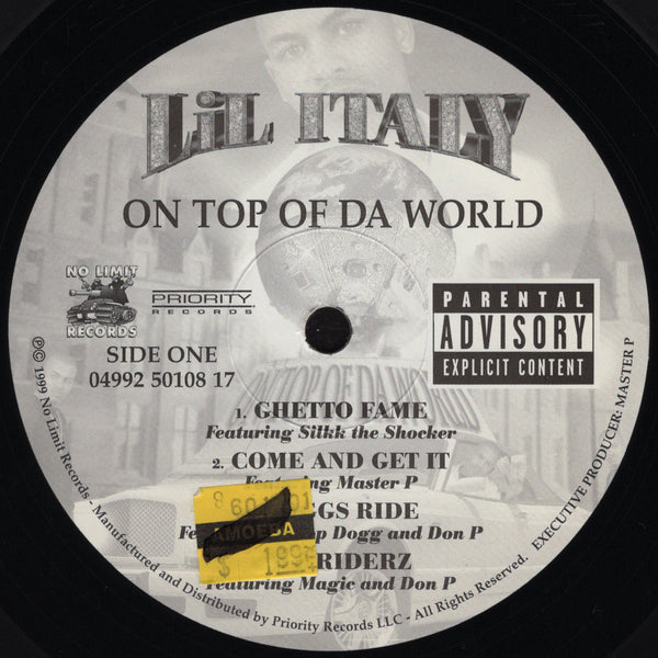 Lil Italy - On Top Of Da World [2LP Album]
