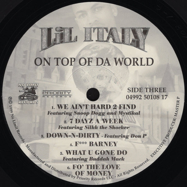 Lil Italy - On Top Of Da World [2LP Album]