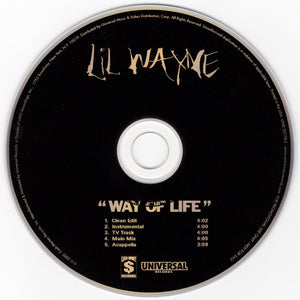 Lil Wayne - Way Of Life [CD Single]