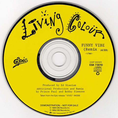 Living Colour - Funny Vibe Remix [CD Single]