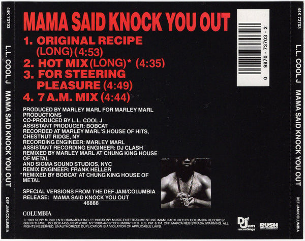 LL Cool J - Mama Said Knock You Out [CD Single]