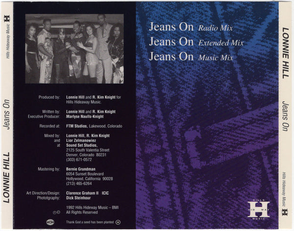 Lonnie Hill - Jeans On [CD Single]